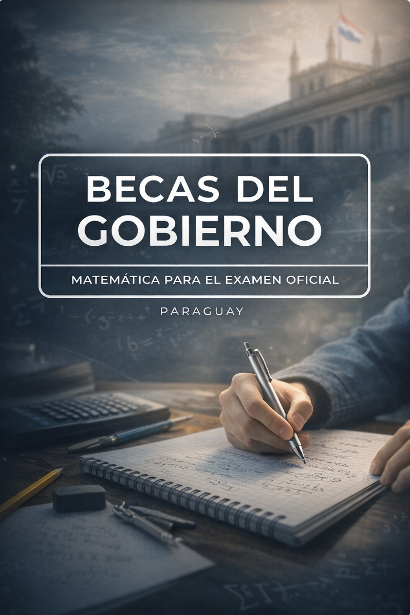 Curso Becas del Gobierno del Paraguay – Matemática para el examen | IDAPPI